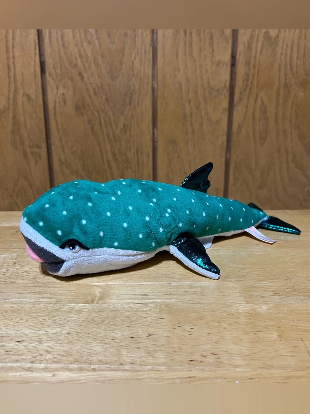 TY Sparkle Disney Finding Dory Destiny Whale Shark Plush Figure Beanie 2016 11”